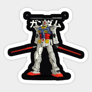 Gundam RX 78 Sticker